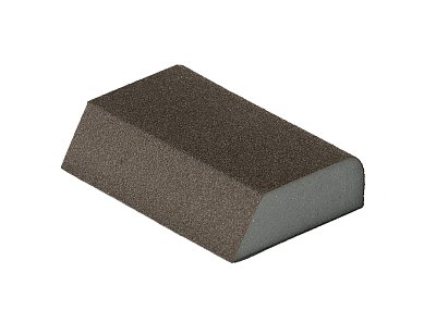 Губка шлифовальная Flexifoam A1/2R Block 98*69*26mm АО #60